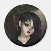 Goth Fairy Magnet (Vorne)