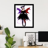Goth Fairy Poster (Heimbüro)