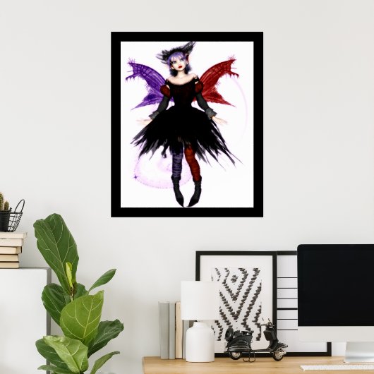 Goth Fairy Poster (Heimbüro)