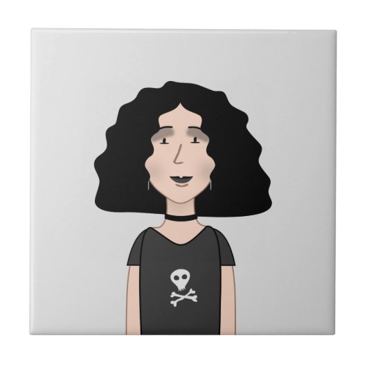 Goth Fliese (Vorderseite)