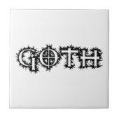 Goth Fliese (Vorderseite)