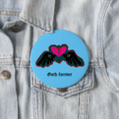 Goth Forever Button (Beispiel)