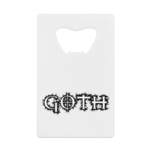 Goth Geldkarten Flaschenöffner