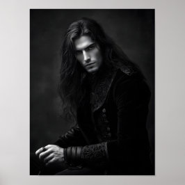 Goth Gentleman Poster