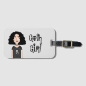 Goth Gepäckanhänger (Vorderseite (Horizontal))