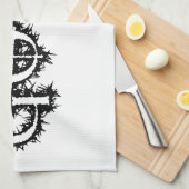 Goth Geschirrtuch (Viertel Falte)