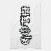 Goth Geschirrtuch (Vertikal)