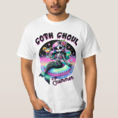 Goth Ghoul Summer T-Shirt (Vorderseite)