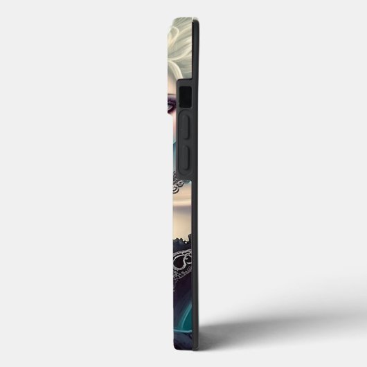 Goth Girl Art iPhone Fälle Case-Mate iPhone Hülle (Rückseite / Links)