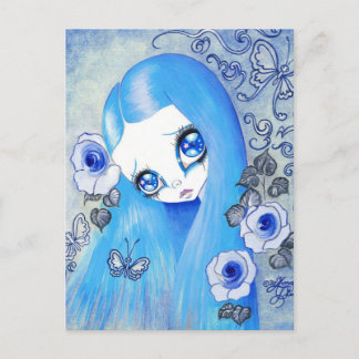 Goth Girl : "Christine" Postkarte
