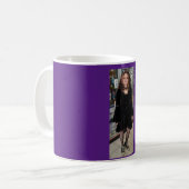 Goth Girl Coffee Cup - Lila, Navear Kaffeetasse (Vorderseite Links)