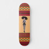 GOTH GIRL FUNKY SKATEBOARD FÜR SIE (Vorderseite)