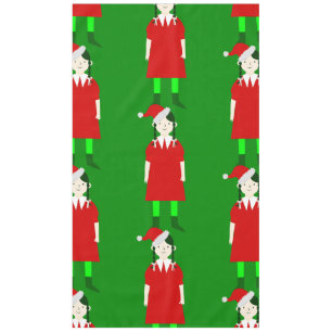 Goth-Girl Gothic-Weihnachten gruselig Tischdecke