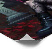 Goth Girl Poster (Ecke)