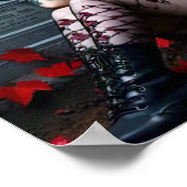 Goth Girl Poster (Ecke)