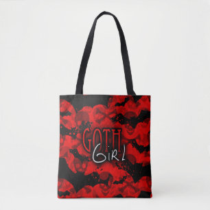 Goth Girl Tote Bag Tasche