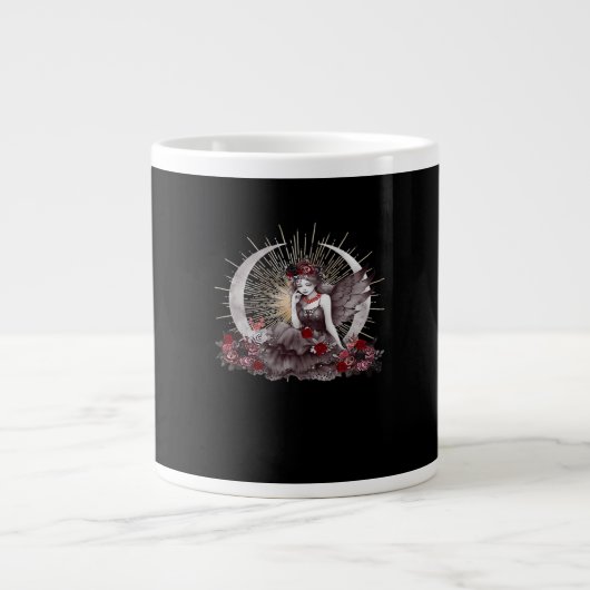Goth Girl Whimsigoth Classic Jumbo-Tasse (Vorderseite)