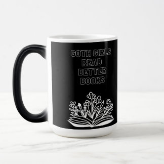 Goth-Girls lesen bessere Bücher Verwandlungstasse
