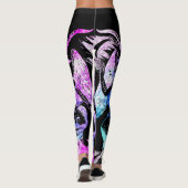 Goth Girly Baphomet Leggings (Rückseite)