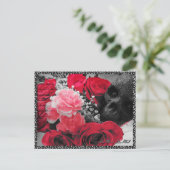 Goth Glam Postkarte (Stehend Vorderseite)