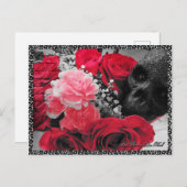 Goth Glam Postkarte (Vorne/Hinten)