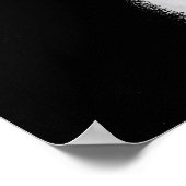 Goth Goddess Portrait Original Art Poster Print (Ecke)