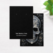 Goth Gothic Skull Earring Display Card (Schreibtisch)