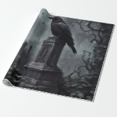 Goth Graveyard Theme Geschenkpapier (Ungerollt)