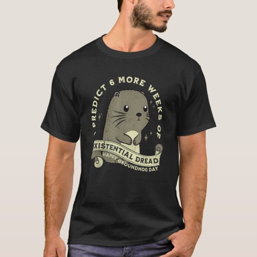 Goth Groundhog Day T-Shirt (Vorderseite)
