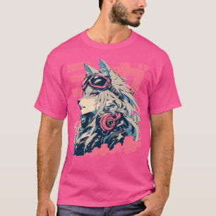 Goth Grunge Demon Anime Furry Wolf Horror Alt Aest T-Shirt