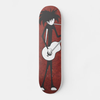 Goth Guitarist Skateboard