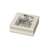 GOTH HALLOWEEN BRIDE, BVT VEIL, BOUQUET DER SKULLS GUMMISTEMPEL (Stempel)