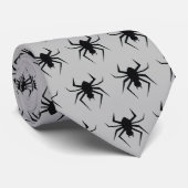 Goth Halloween Spider Krawatte (Gerollt)