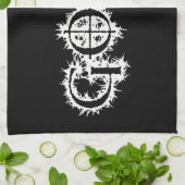Goth Handtuch (Gefaltet)
