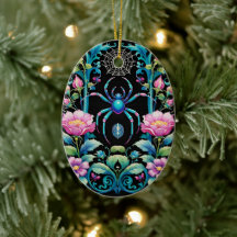 Goth Holiday Spider in Blume Saisons Creepings