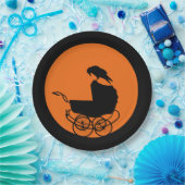 Goth-Horror-Kinderdusche Pappteller (Party)