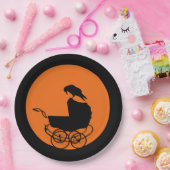 Goth-Horror-Kinderdusche Pappteller (Party)