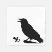 Goth-Horror-Kinderdusche Serviette (Vorderseite)