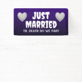 Goth Just Married Banner (InSitu)