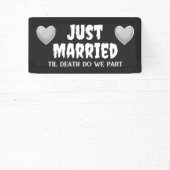 Goth Just Married Banner (InSitu)