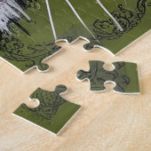 Goth-Katze Puzzle (Seite)