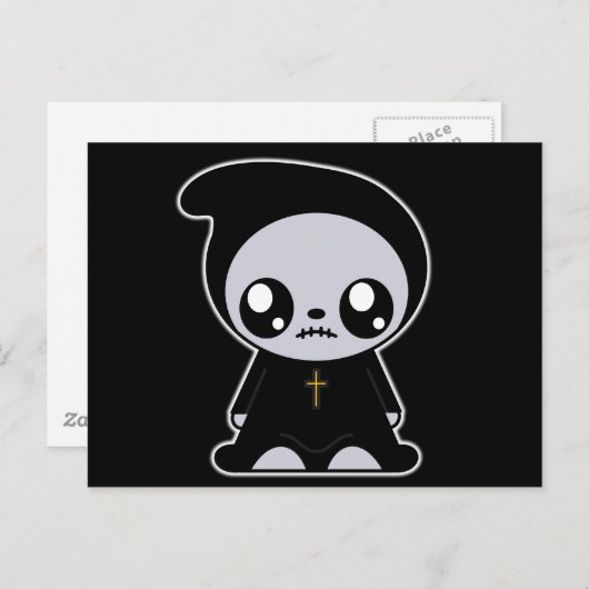 Goth Kawaii Postkarte (Vorne/Hinten)