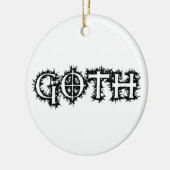 Goth Keramikornament (Links)