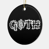 Goth Keramikornament (Links)