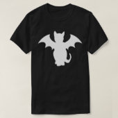 GOTH KITTY BAT CAT-SHIRT T-Shirt (Design vorne)
