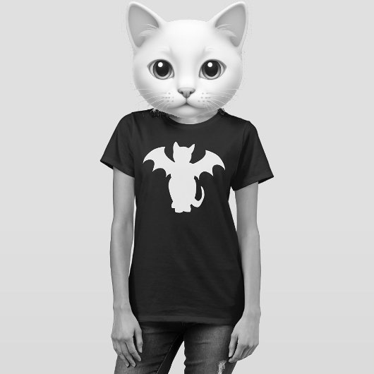 GOTH KITTY BAT CAT-SHIRT T-Shirt