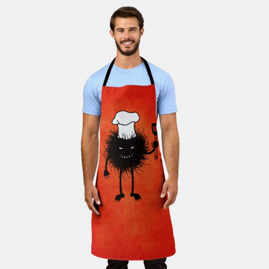 Goth Koch Funny Cooking Schürze (Getragen)