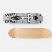 Goth Kreuz Skateboard (Horizontal)