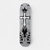 Goth Kreuz Skateboard (Vorne)