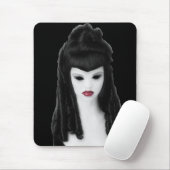 Goth Lady Mousepad (Mit Mouse)